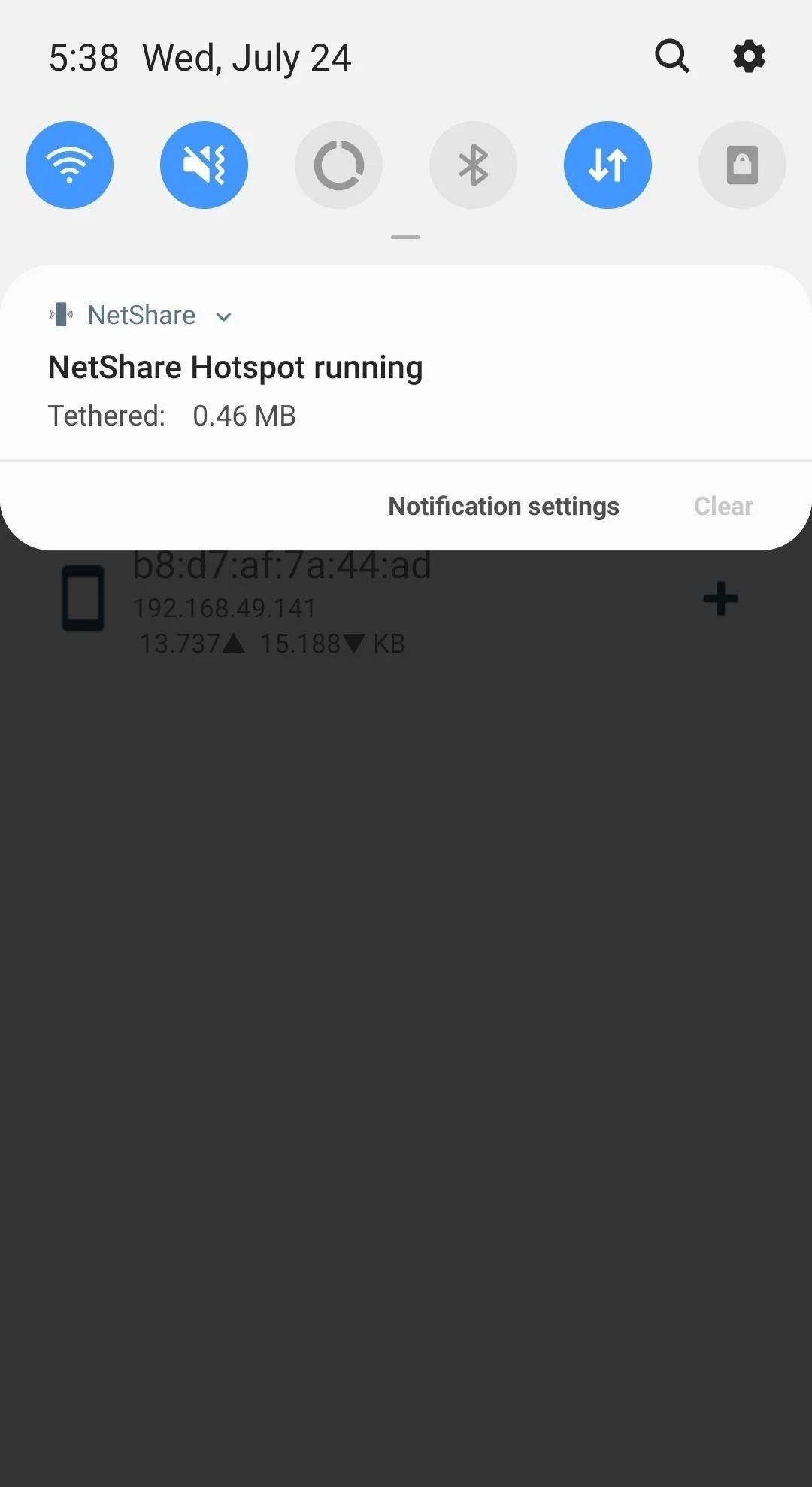 NetShare no-root-tethering 1.94 Screenshot 3