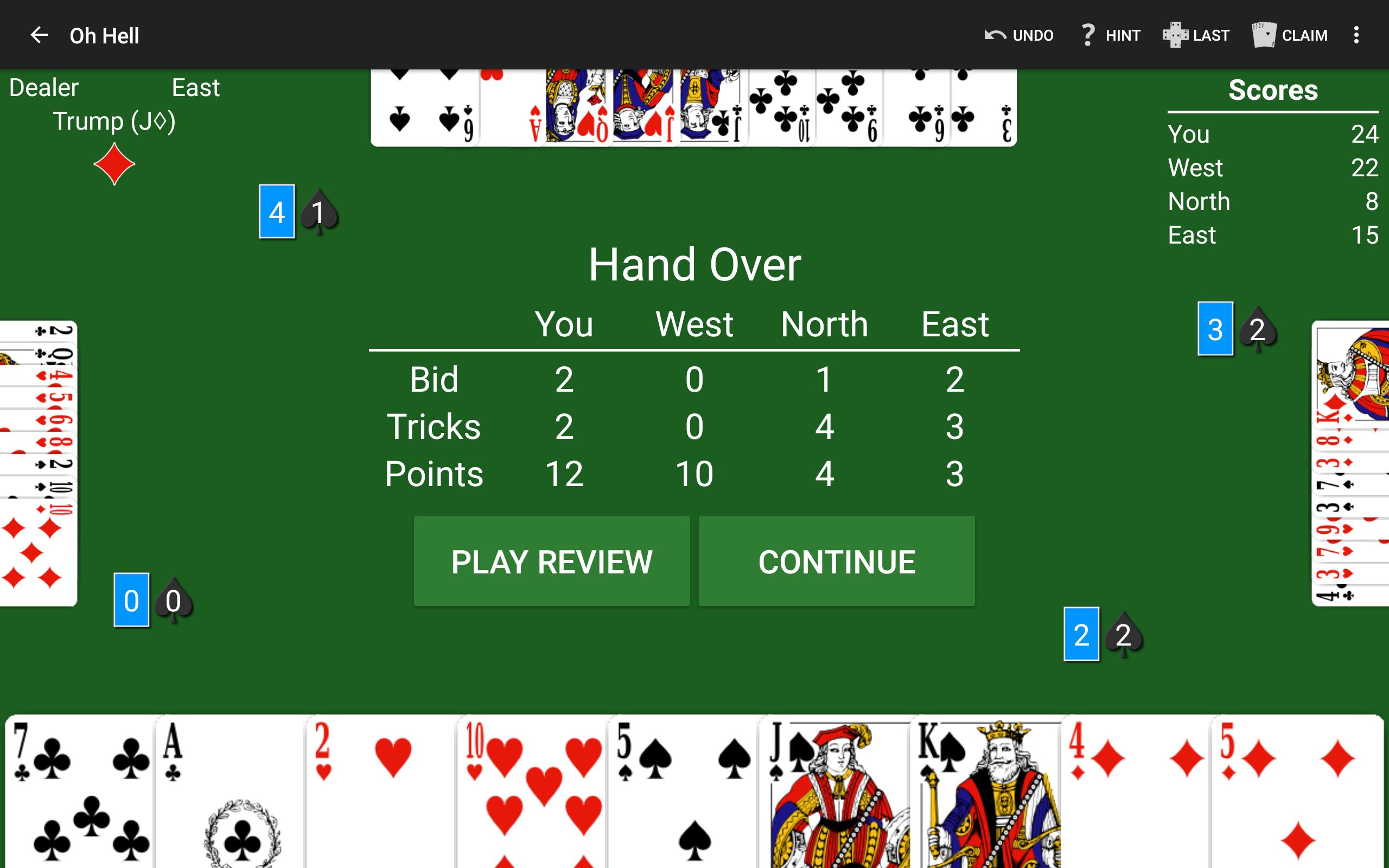 Oh Hell by NeuralPlay 1.90 Screenshot 8