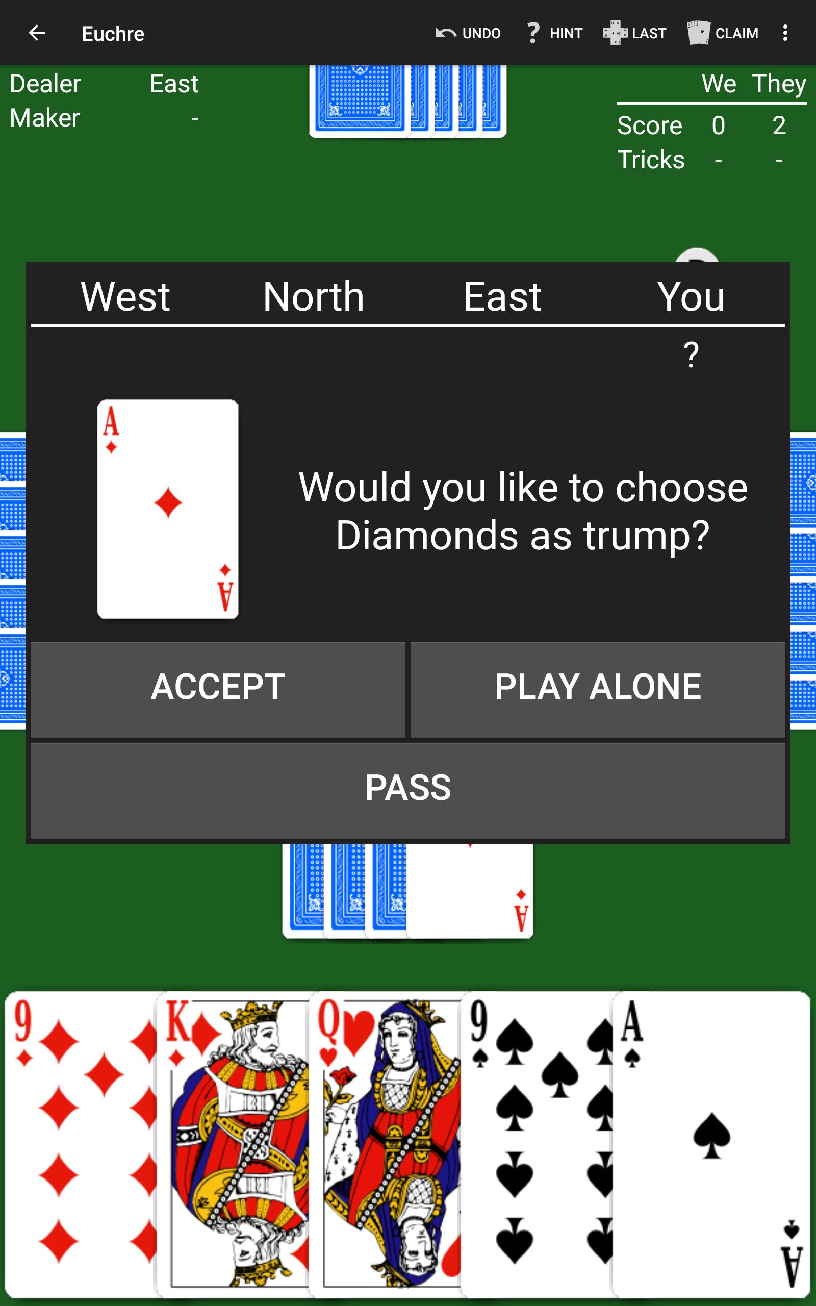 Euchre by NeuralPlay 2.50 Screenshot 10