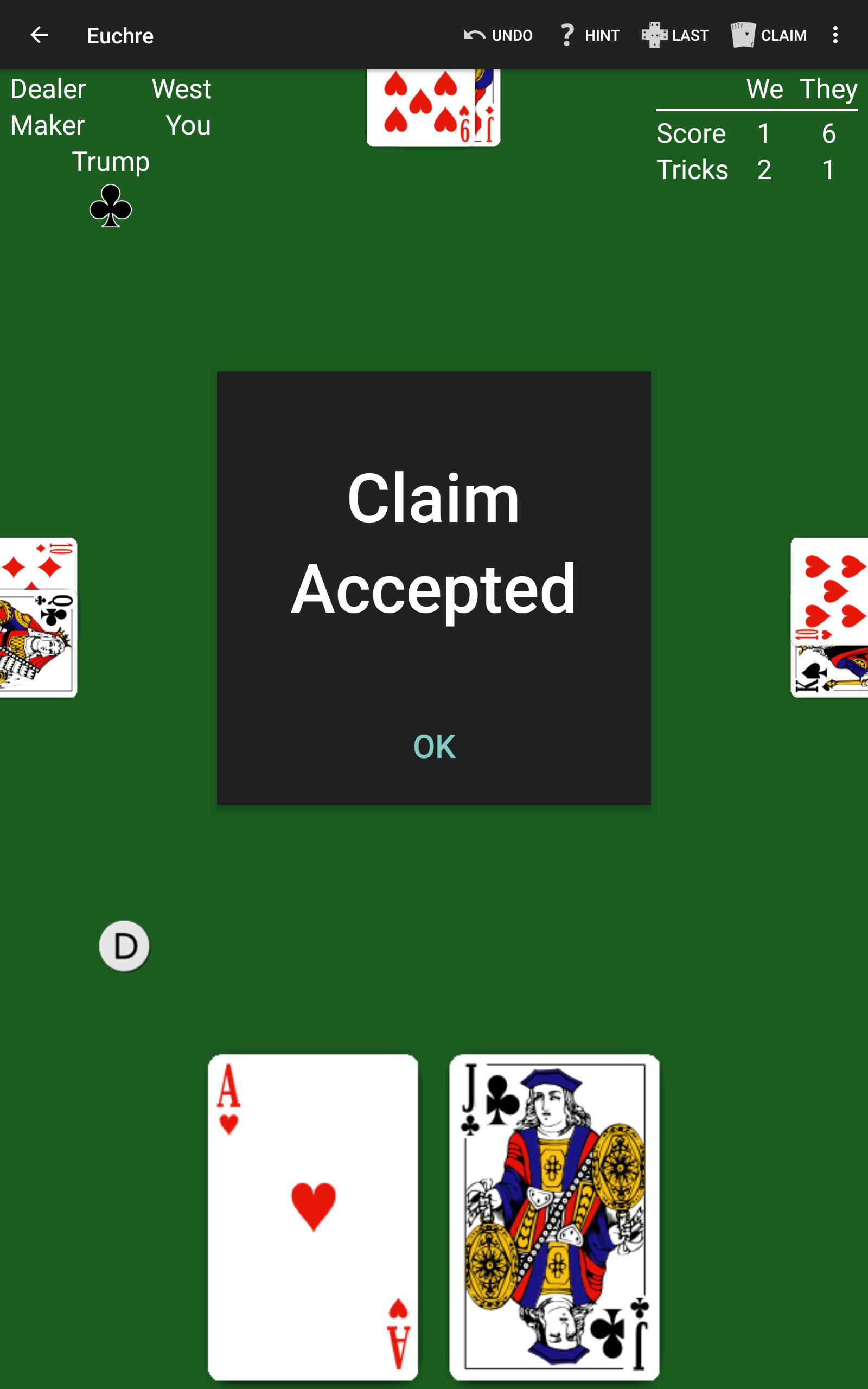 Euchre by NeuralPlay 2.50 Screenshot 11