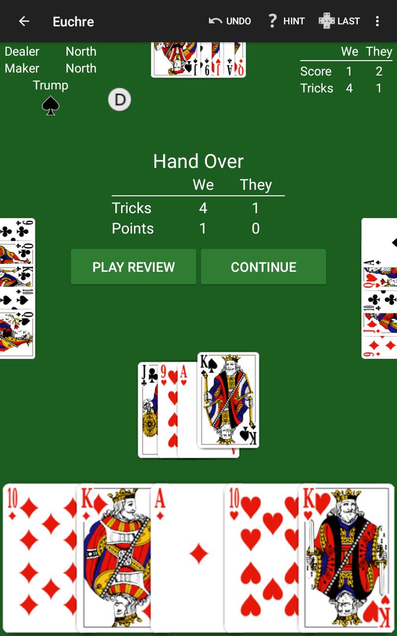 Euchre by NeuralPlay 2.50 Screenshot 16