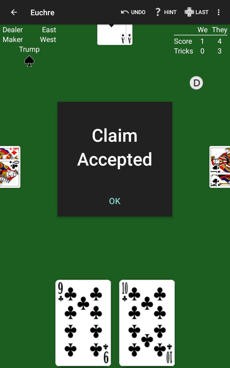 Euchre by NeuralPlay 2.50 Screenshot 18