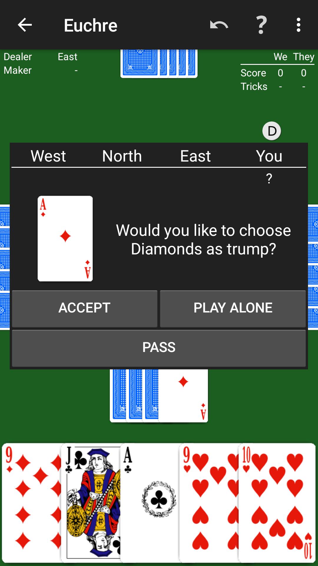 Euchre by NeuralPlay 2.50 Screenshot 3