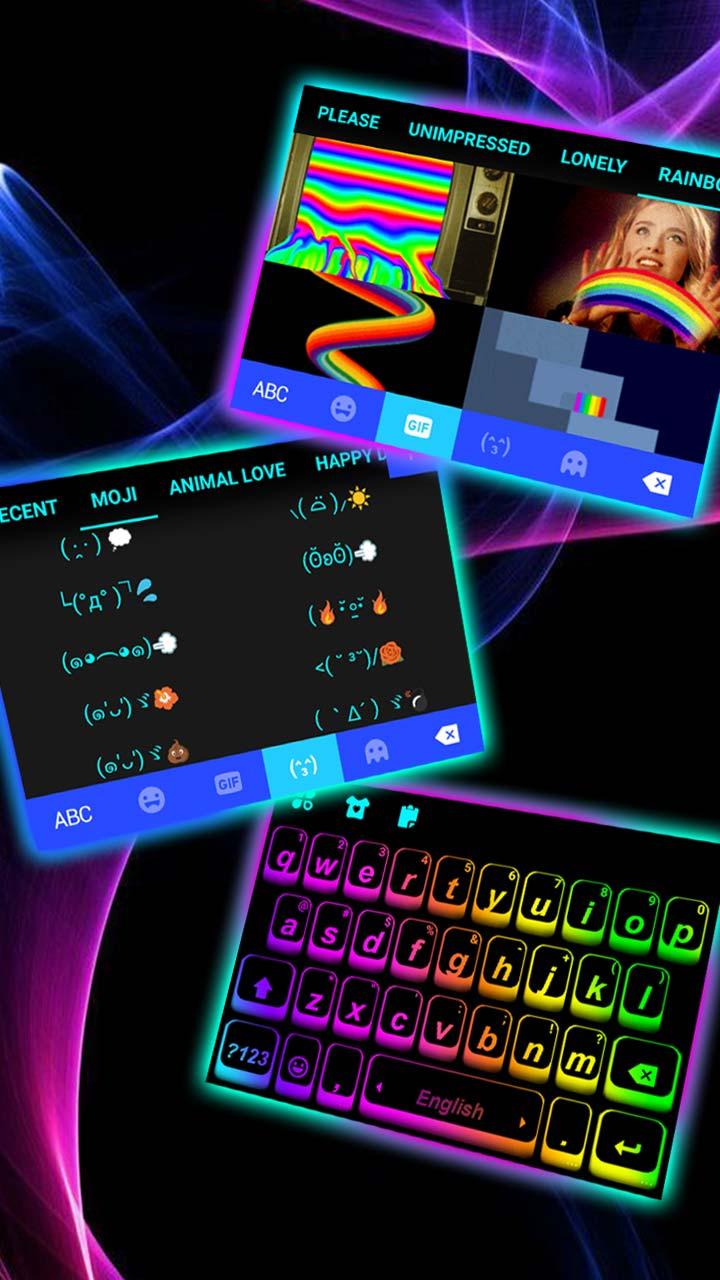 RGB Live HD Keyboard Background 2.3 Screenshot 4