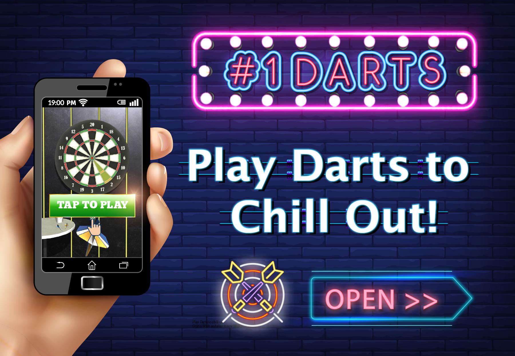 Darts and Chill super fun, relaxing and free 1.669 Screenshot 1