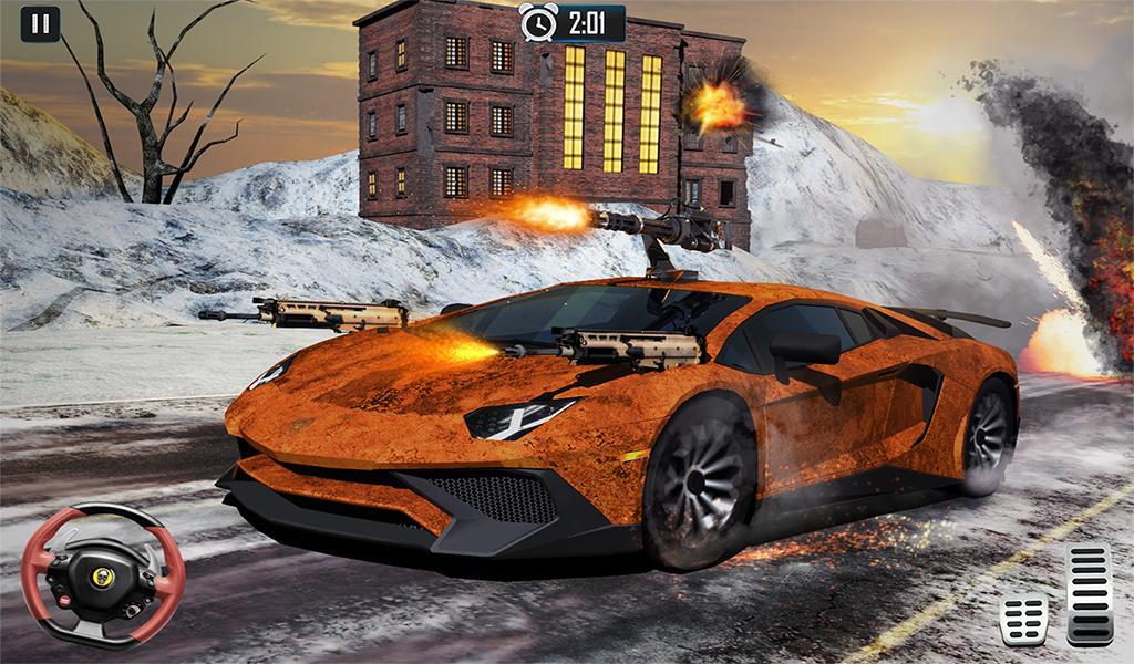 Furious Car Shooting Game: Snow Car war Games 2021 1.8.0 Screenshot 10