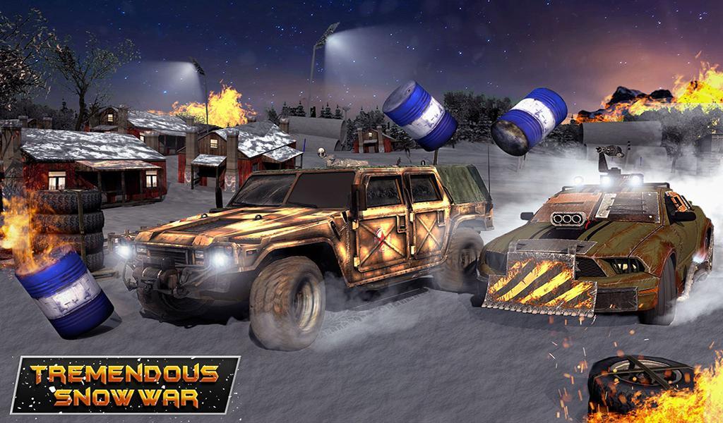 Furious Car Shooting Game: Snow Car war Games 2021 1.8.0 Screenshot 11