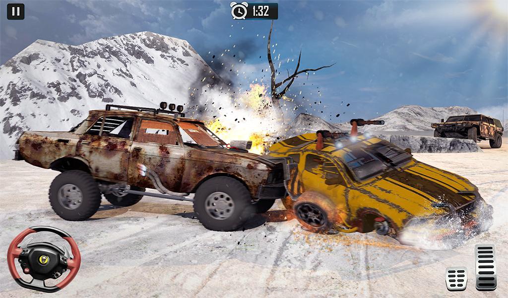 Furious Car Shooting Game: Snow Car war Games 2021 1.8.0 Screenshot 14