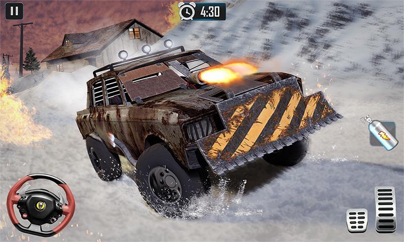 Furious Car Shooting Game: Snow Car war Games 2021 1.8.0 Screenshot 5