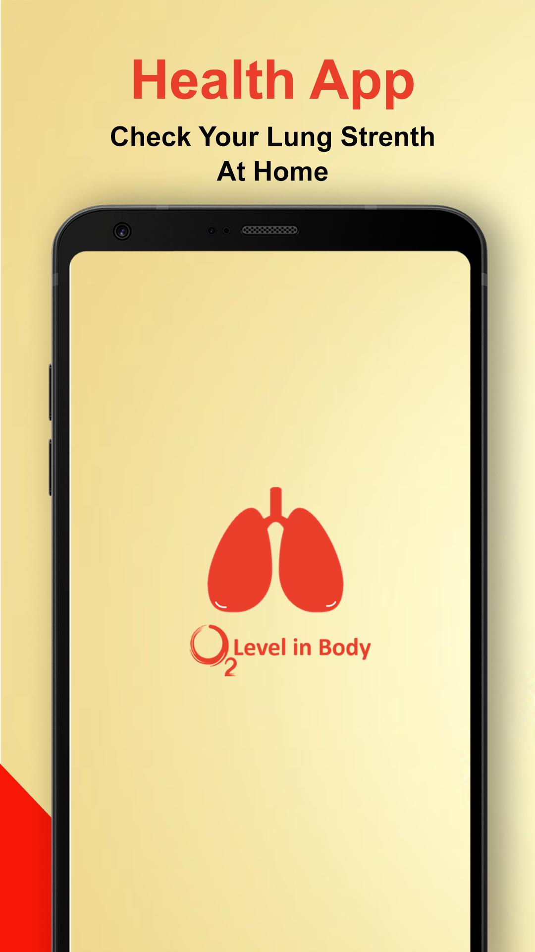 Oxygen Level Check Lung Strength 1.5 Screenshot 1