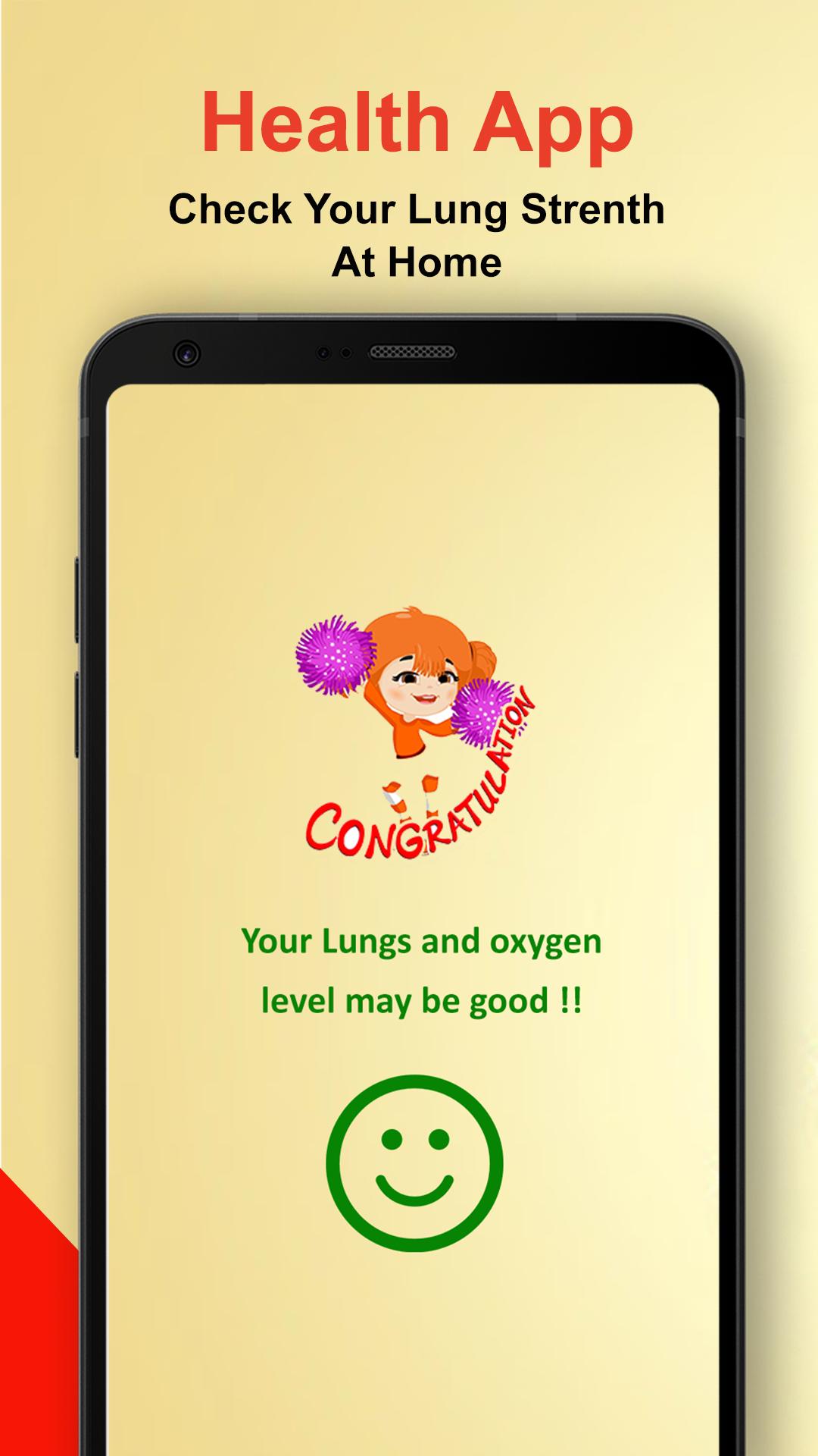 Oxygen Level Check Lung Strength 1.5 Screenshot 2