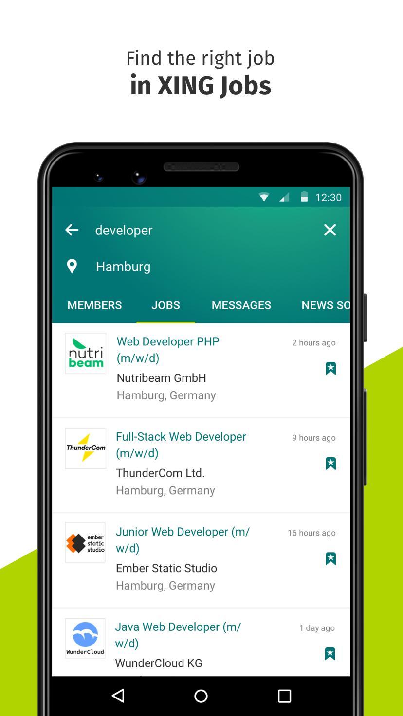 XING – Your jobs and careers network 11.7.0l Screenshot 2