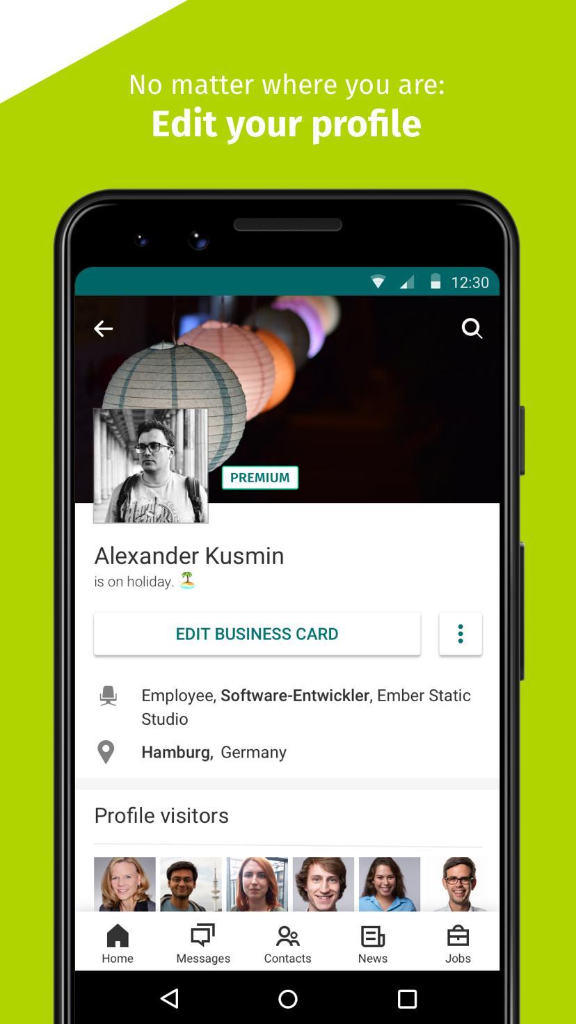 XING – Your jobs and careers network 11.7.0l Screenshot 4