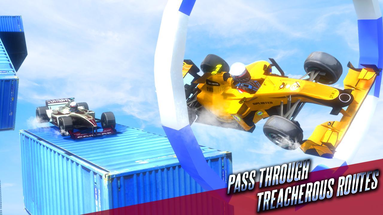 US Police Formula Car Stunt Racing Game 2020 1.7 Screenshot 1