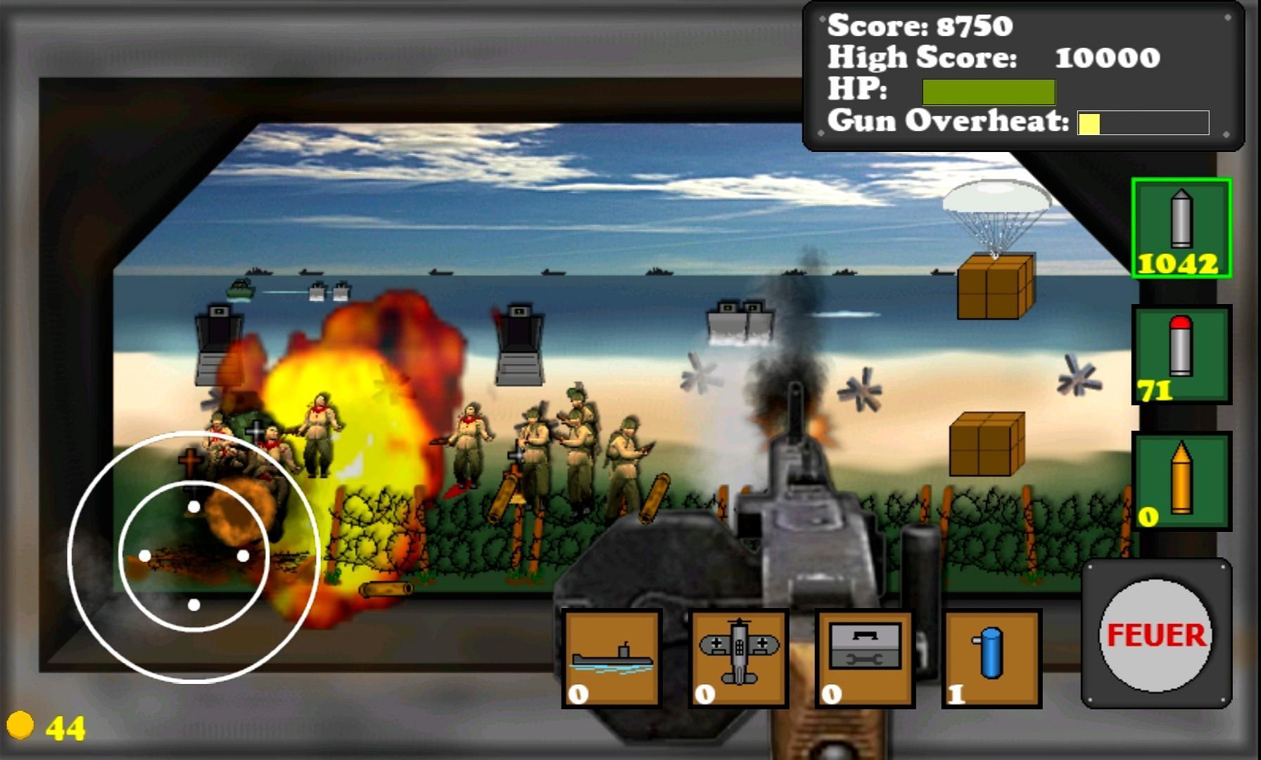 D-Day Gunner FREE 1.1.206 Screenshot 1