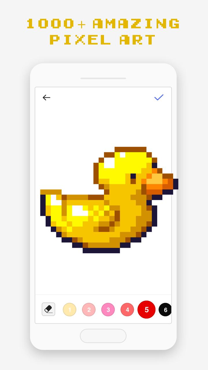Pixel Art Book - Color by Number Free Games 1.8.7 Screenshot 5