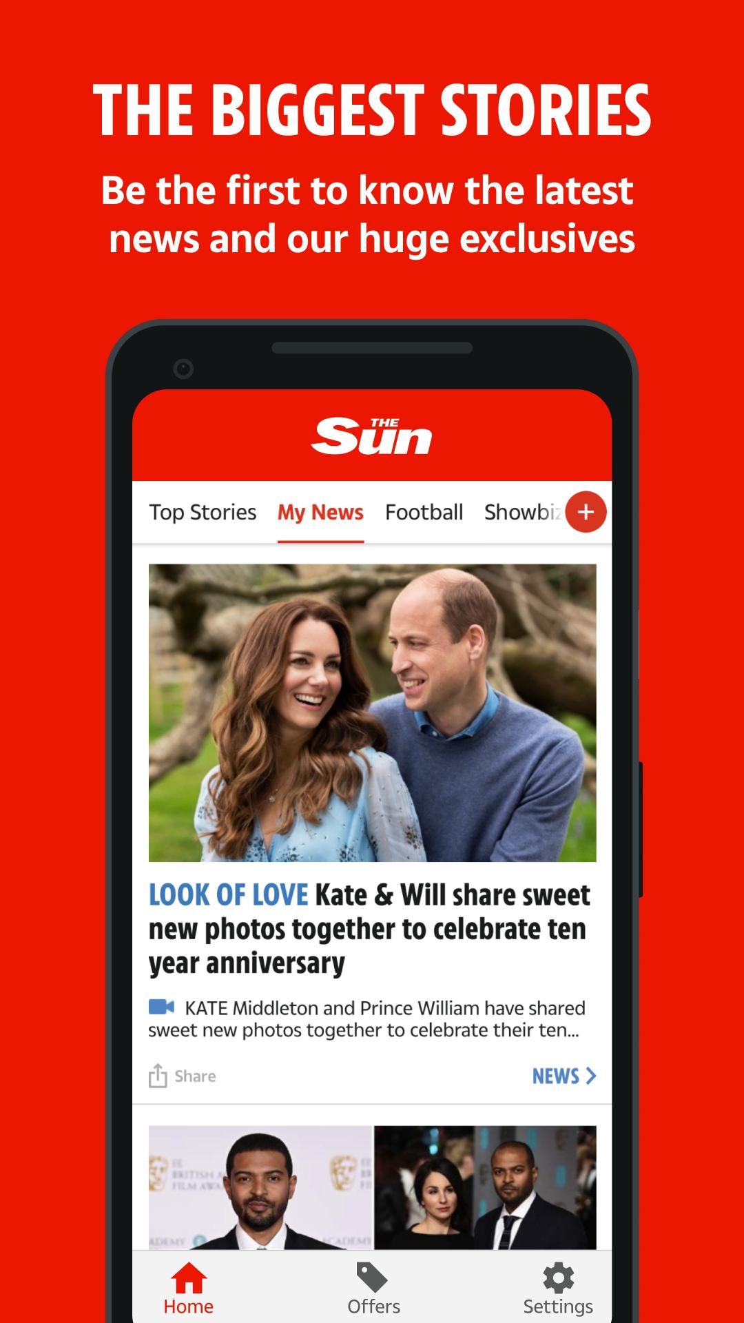The Sun Mobile - News, Sport & Celebrity Gossip 4.5.3 Screenshot 1