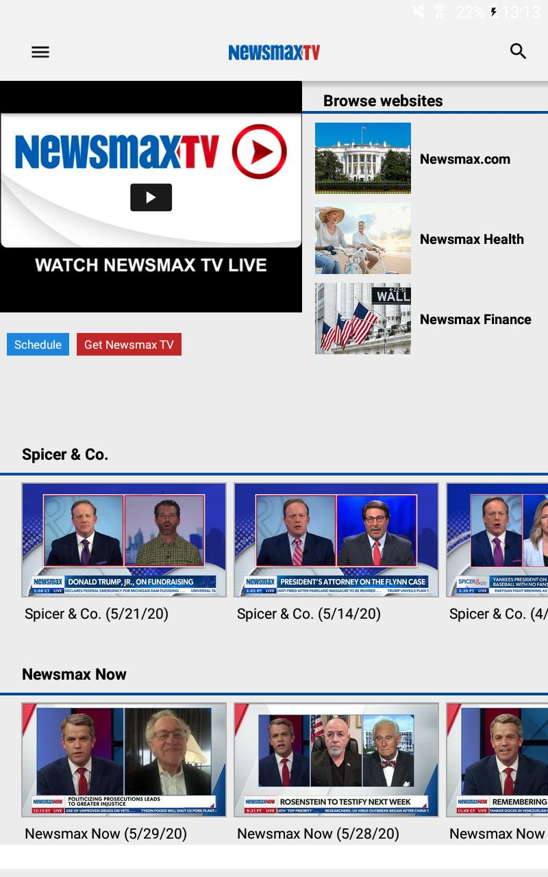 Newsmax TV & Web 2.0.53 Screenshot 4
