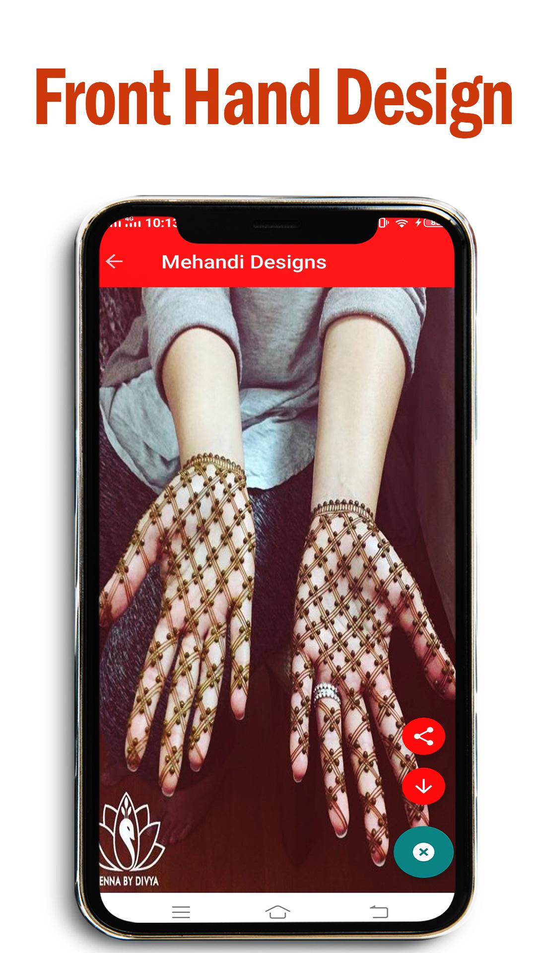 Mehndi Design New 2021-Latest Mehndi Style Free 1.1 Screenshot 3