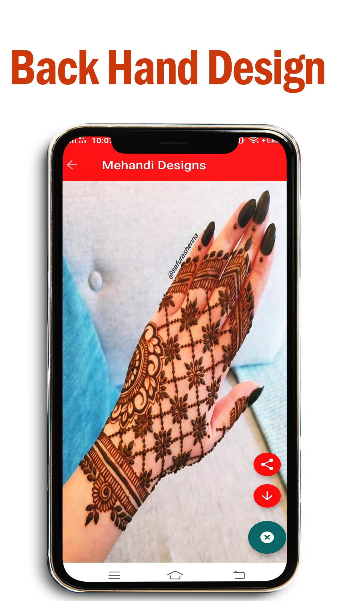 Mehndi Design New 2021-Latest Mehndi Style Free 1.1 Screenshot 4