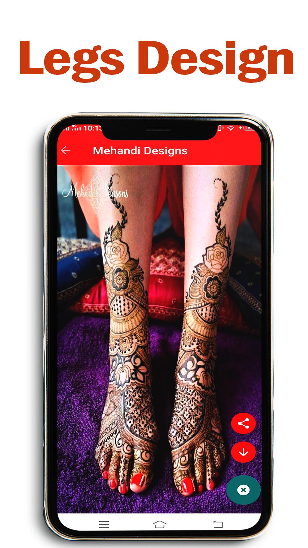 Mehndi Design New 2021-Latest Mehndi Style Free 1.1 Screenshot 6