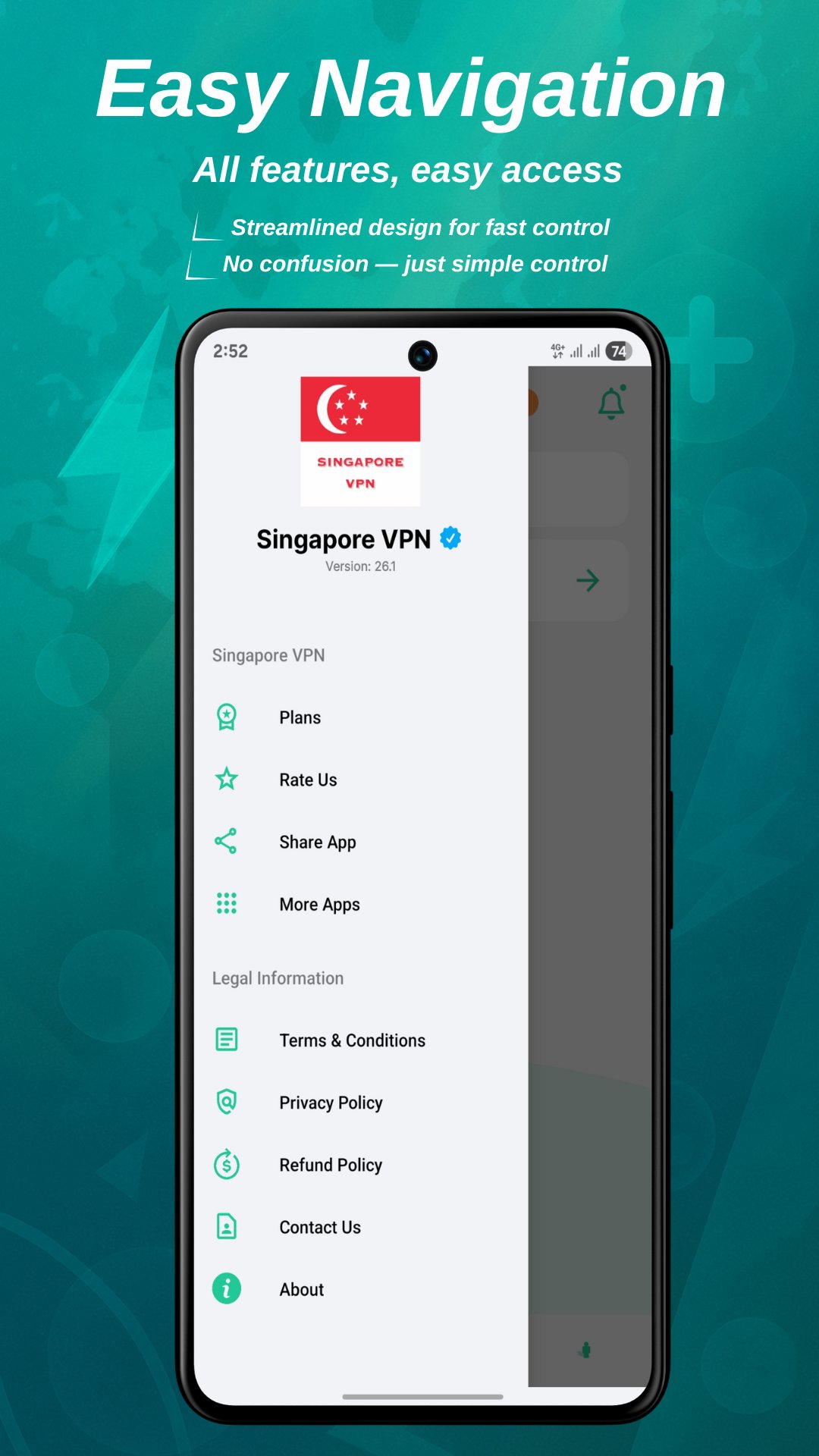 Singapore VPN 36.0 Screenshot 6