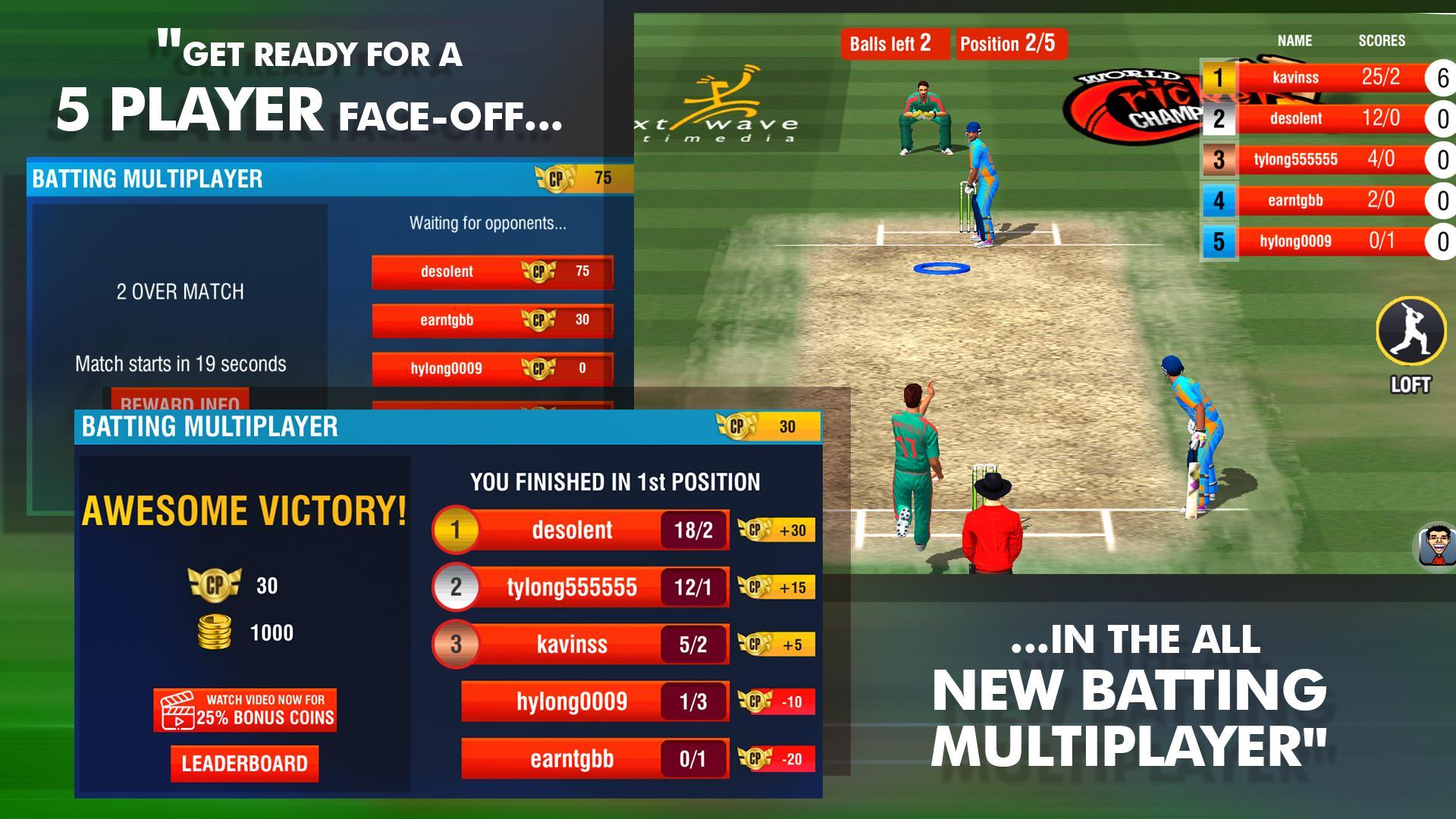 World Cricket Championship 2 WCC2 2.9.0 Screenshot 14