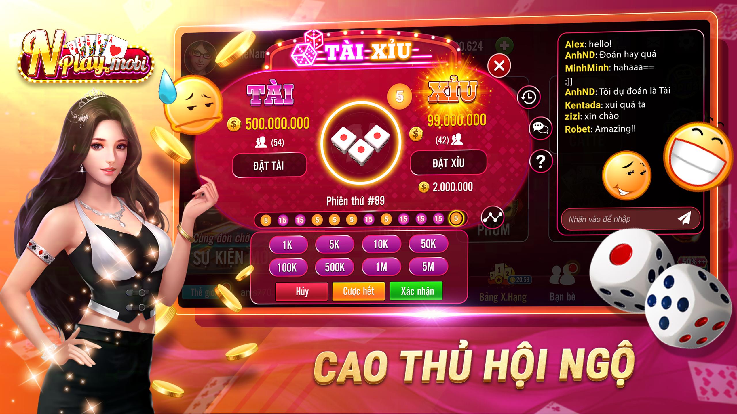 NPLAY: Game Bài Online, Tiến Lên MN, Binh, Poker.. 3.2.0 Screenshot 10