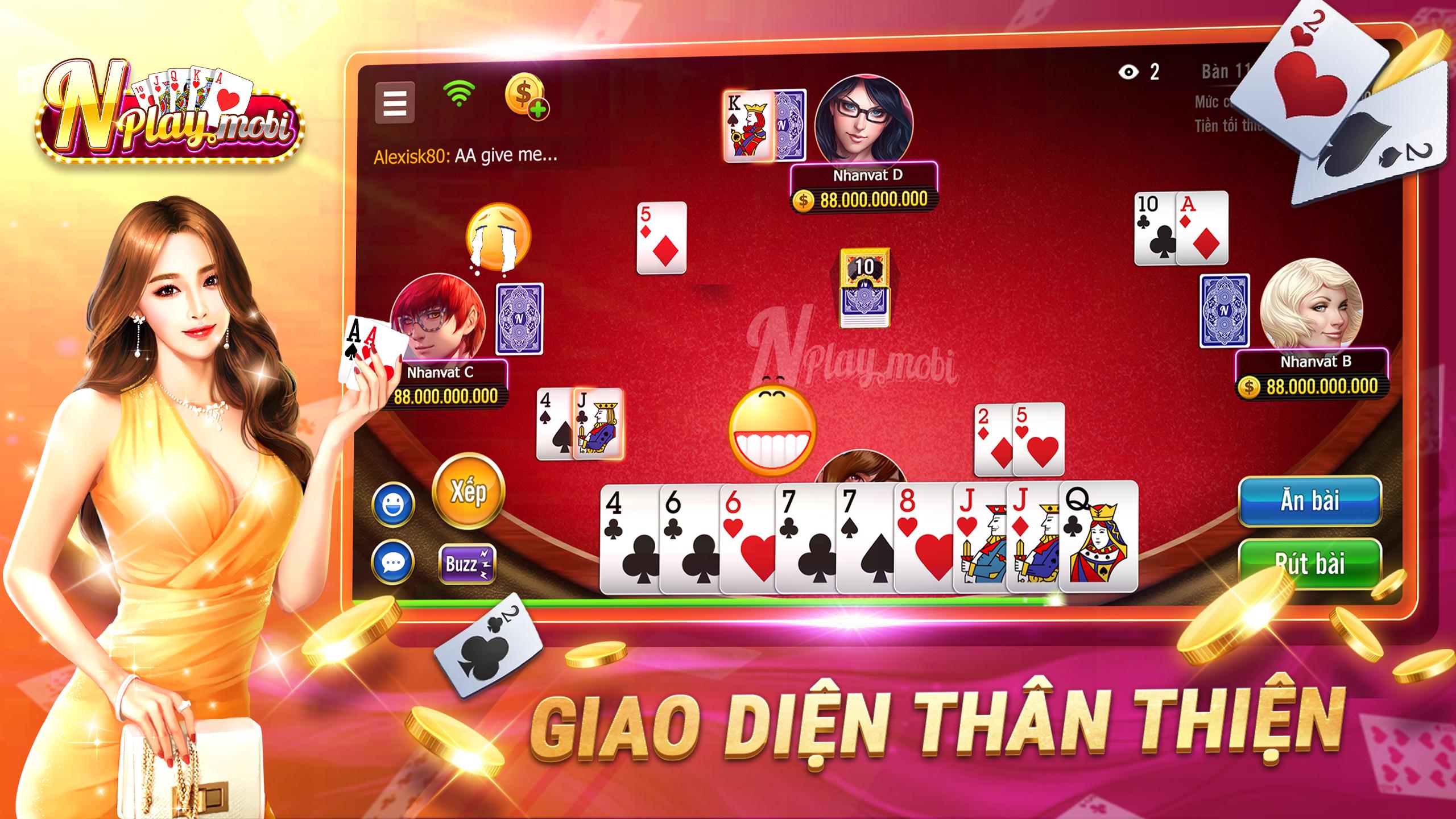 NPLAY: Game Bài Online, Tiến Lên MN, Binh, Poker.. 3.2.0 Screenshot 14