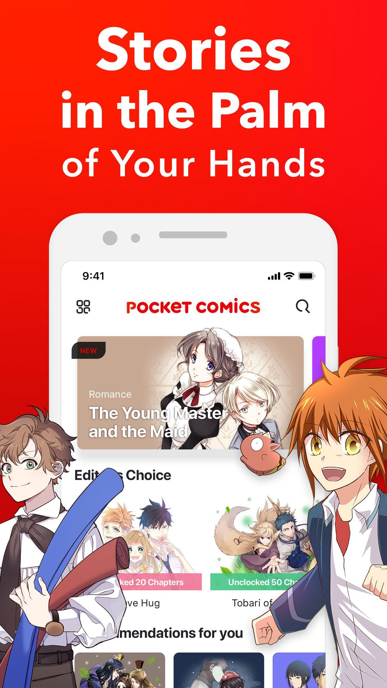 Pocket Comics - Premium Webtoon 1.3.2 Screenshot 1