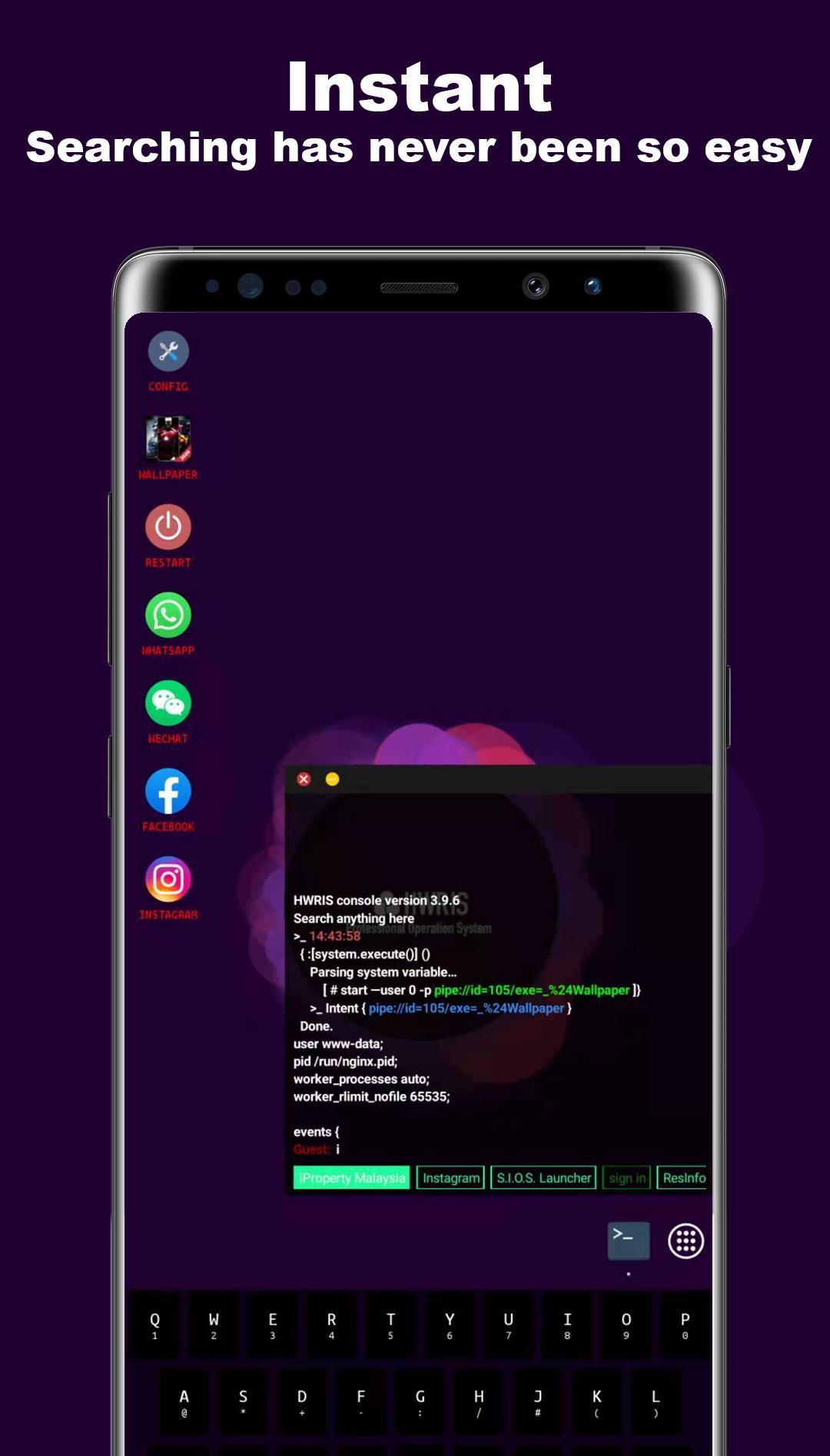 HWRIS - Ubuntu Style Launcher 4.1.0 Screenshot 4