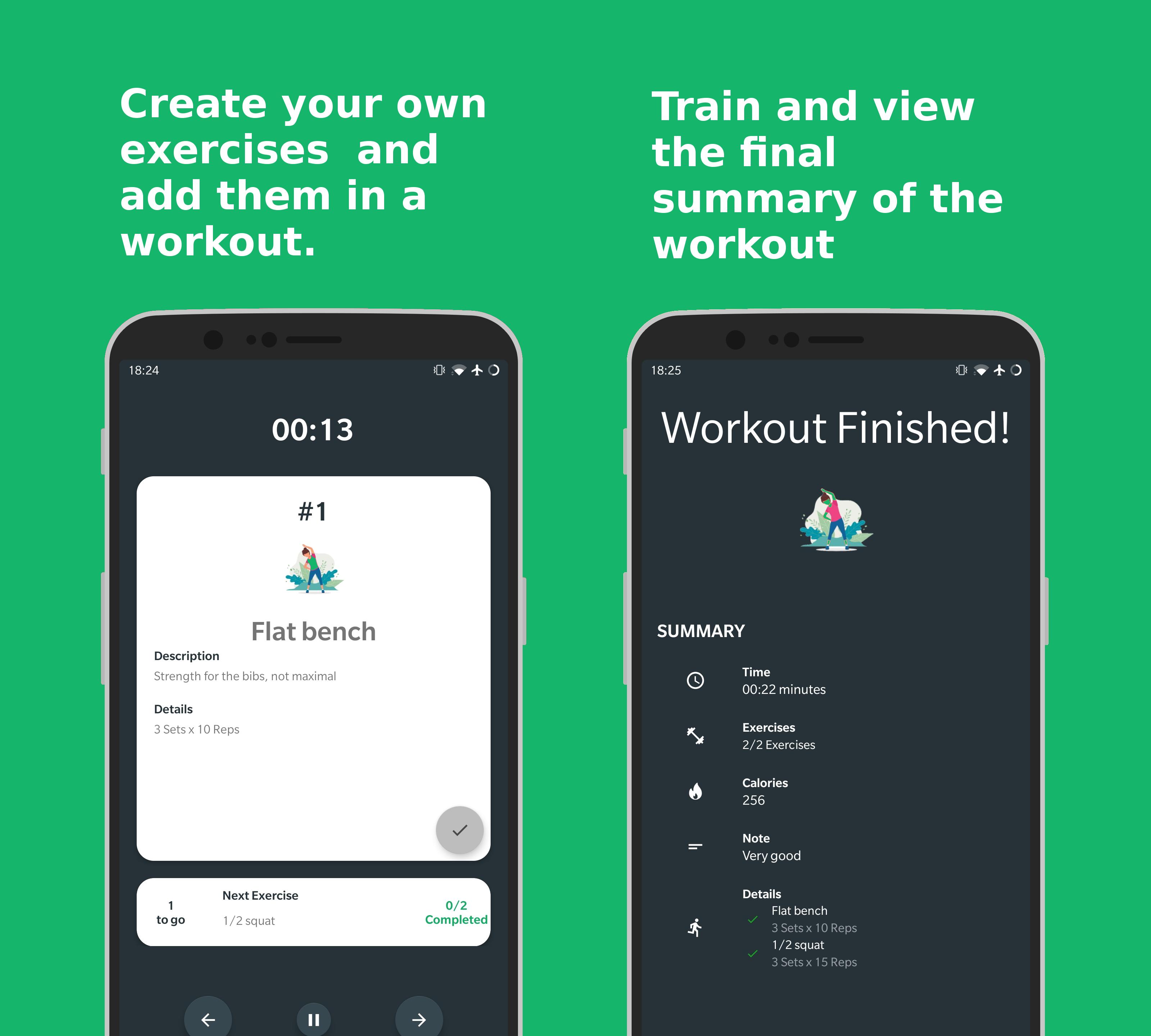 Workout Diary - Trainings plan - Fitness tracker 4.1.1-4 Screenshot 2