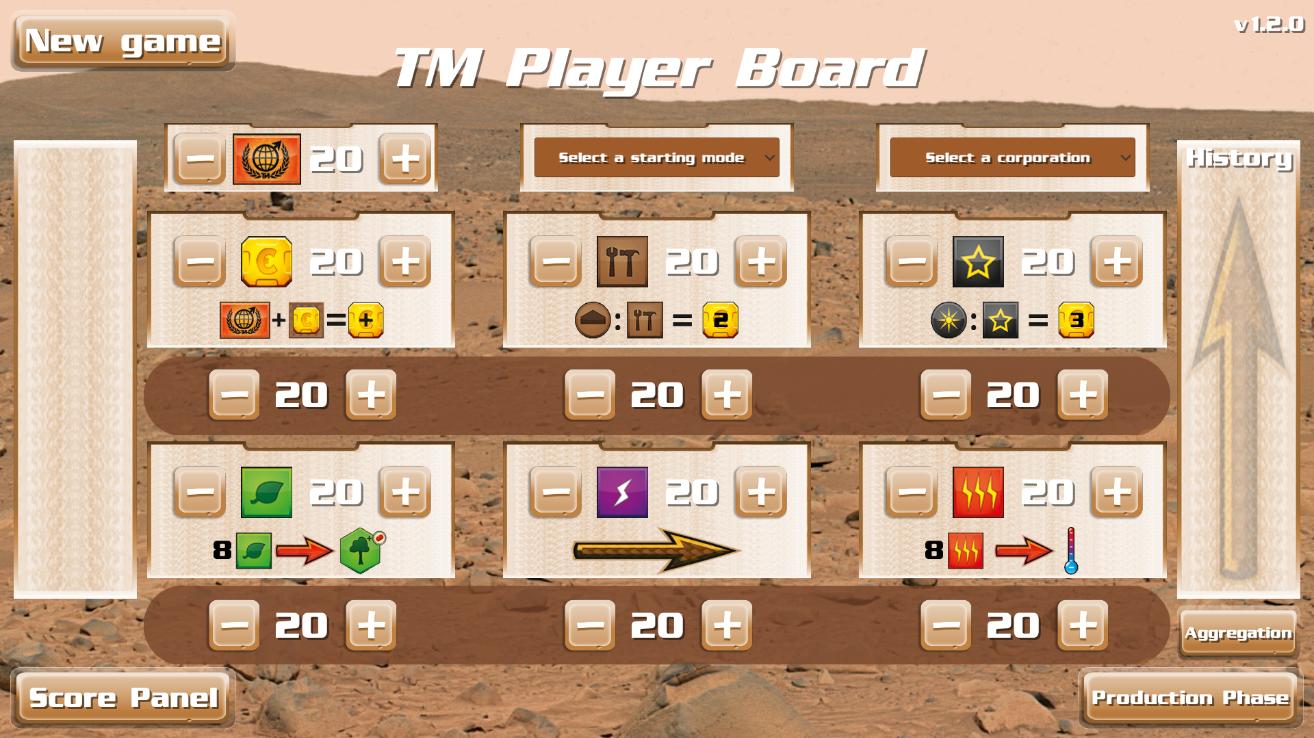 TM - Player Board Free 2.3.1 Screenshot 7
