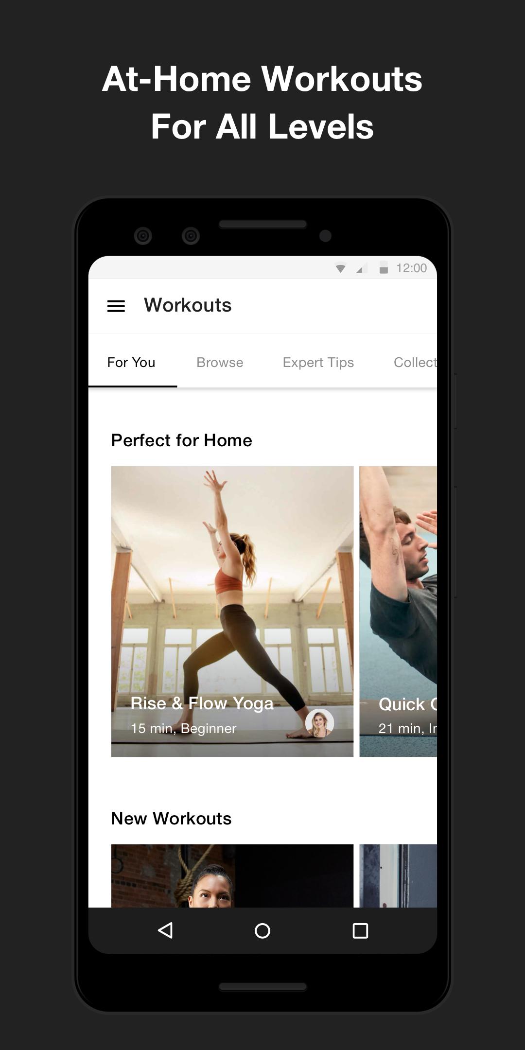 Nike Training Club - Home workouts & fitness plans 6.22.0 Screenshot 1