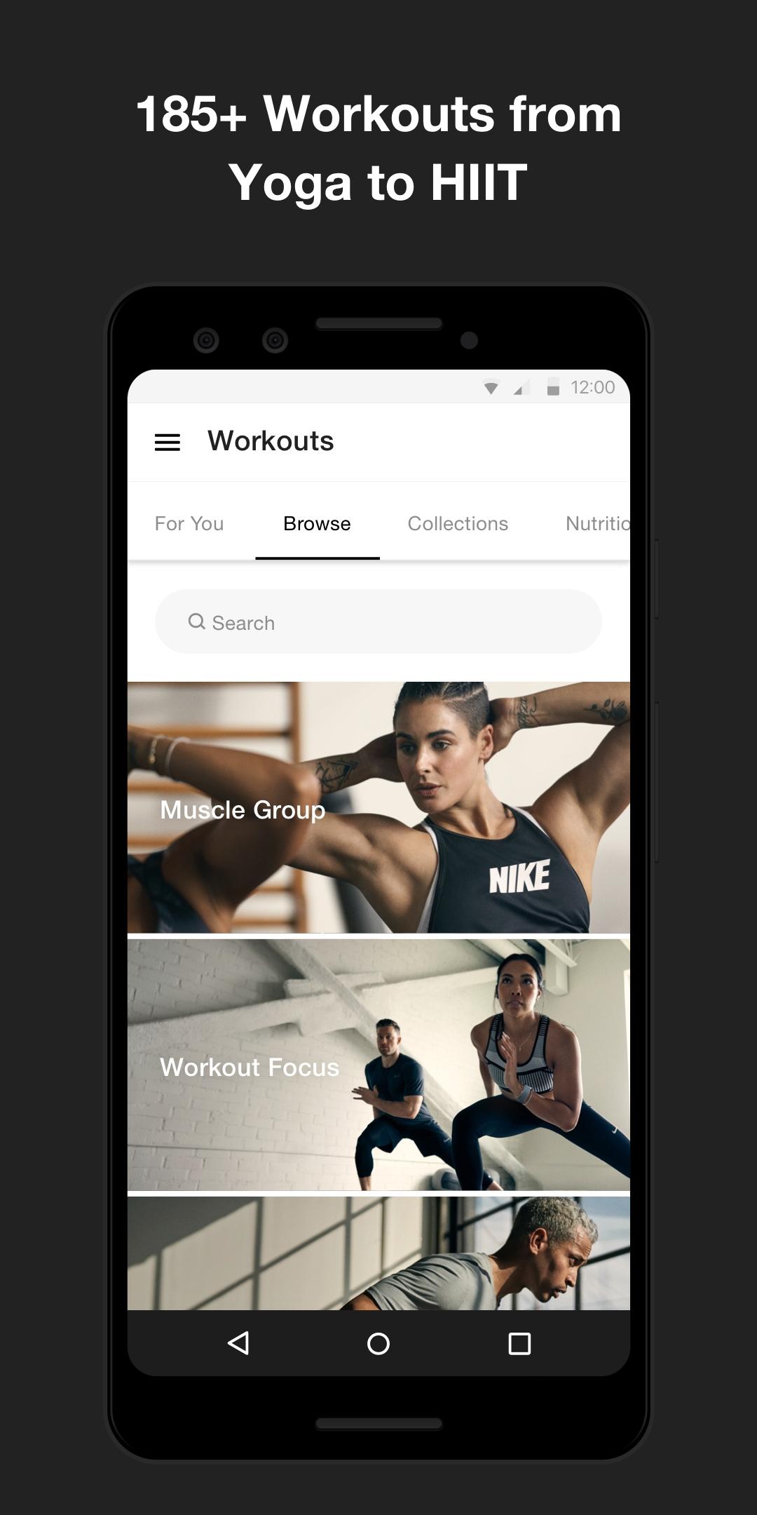 Nike Training Club - Home workouts & fitness plans 6.22.0 Screenshot 3