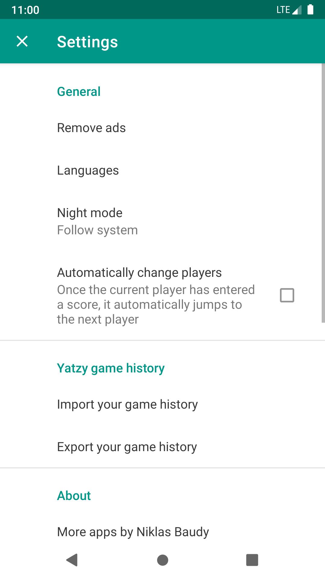 Yatzy Scoring Card Play Yahtzee 1.7.13 Screenshot 8