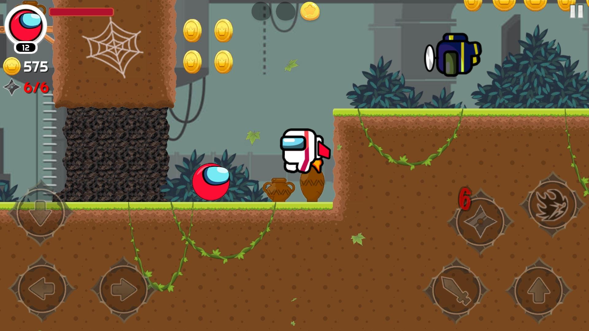 Red Imposter Hero 4 : Ball Bounce Adventure 1.4 Screenshot 1