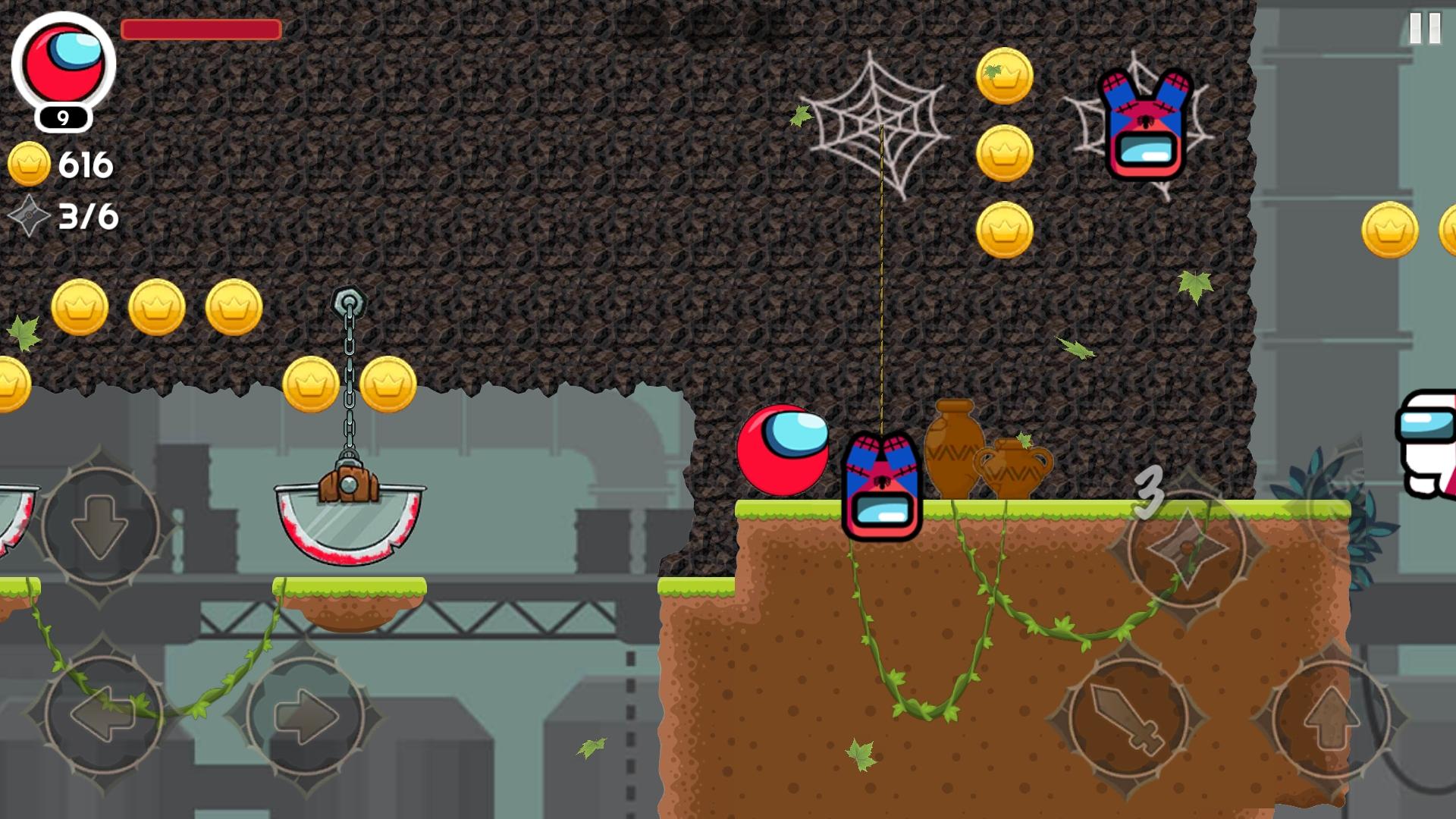 Red Imposter Hero 4 : Ball Bounce Adventure 1.4 Screenshot 3