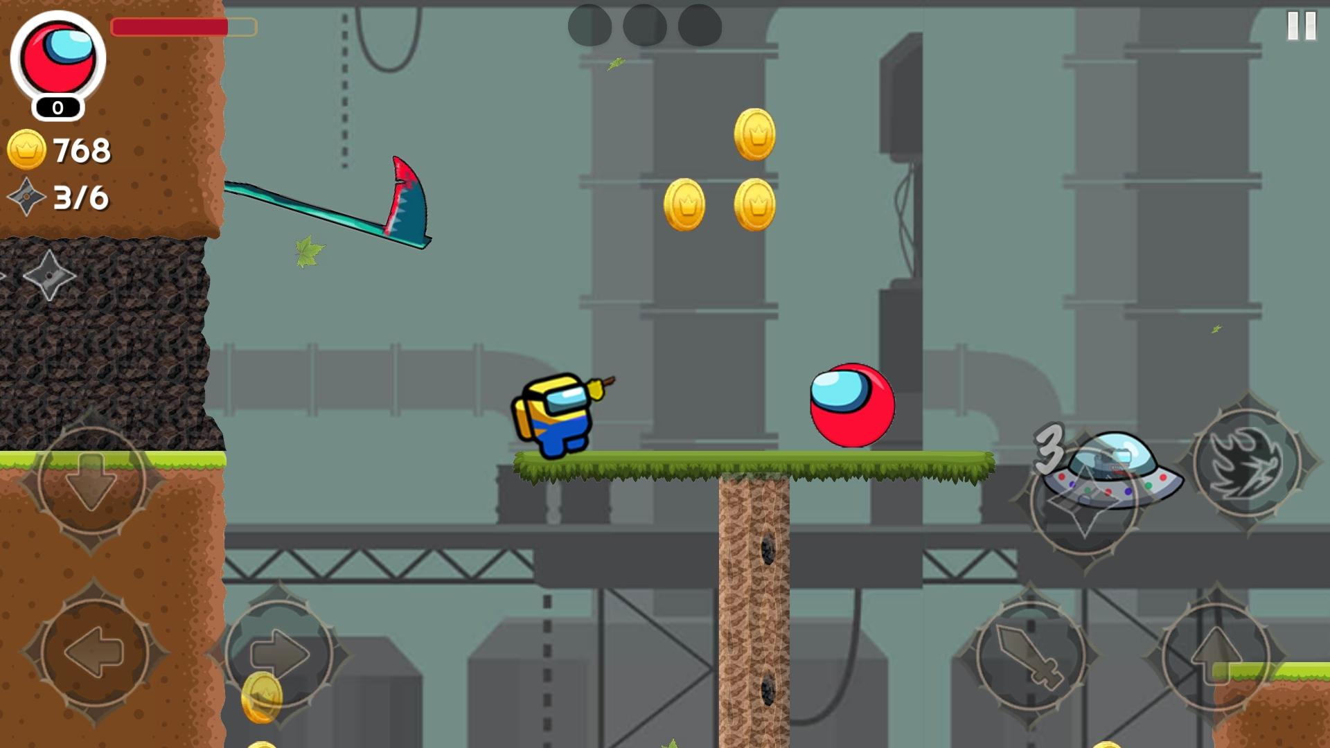 Red Imposter Hero 4 : Ball Bounce Adventure 1.4 Screenshot 7