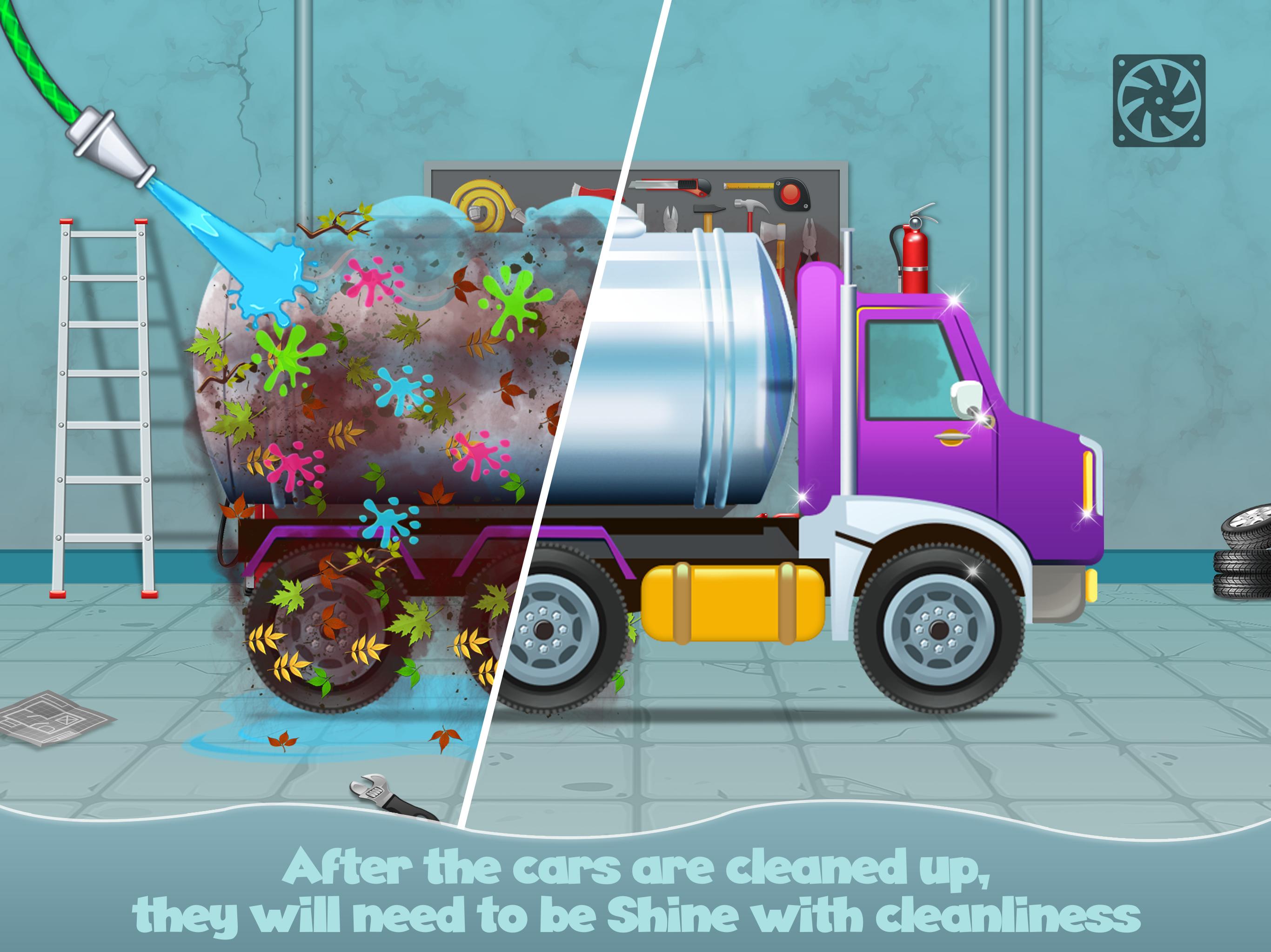 Baby Car Wash Garage Games For Boys 2.2 Screenshot 3