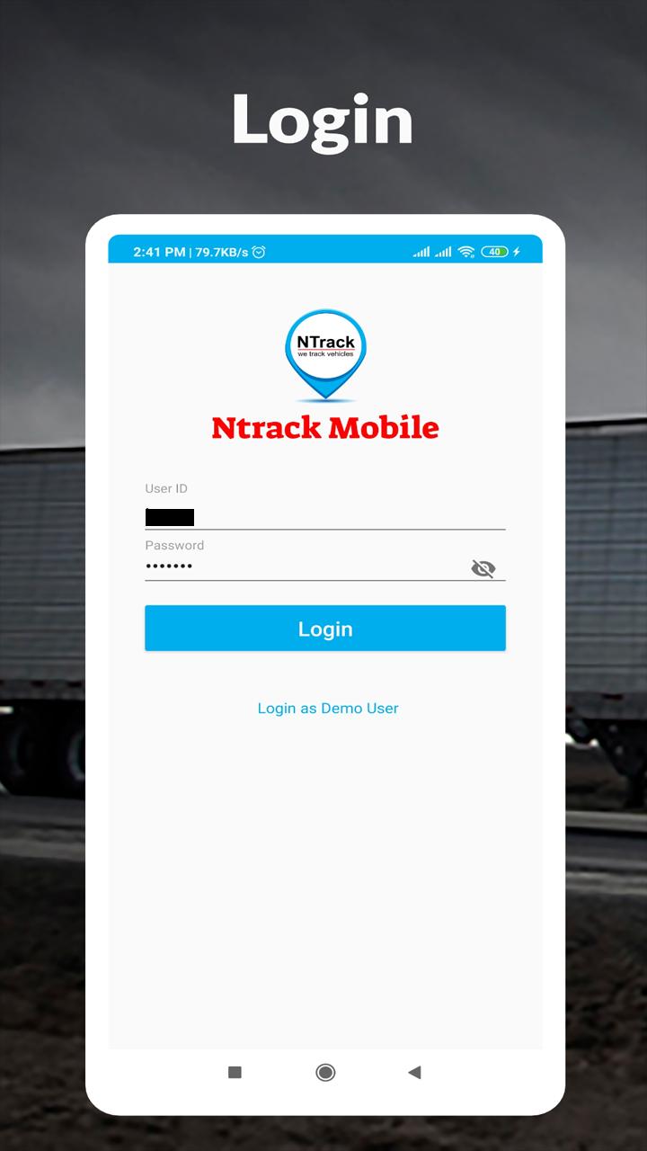 NTrackMobile screenshot