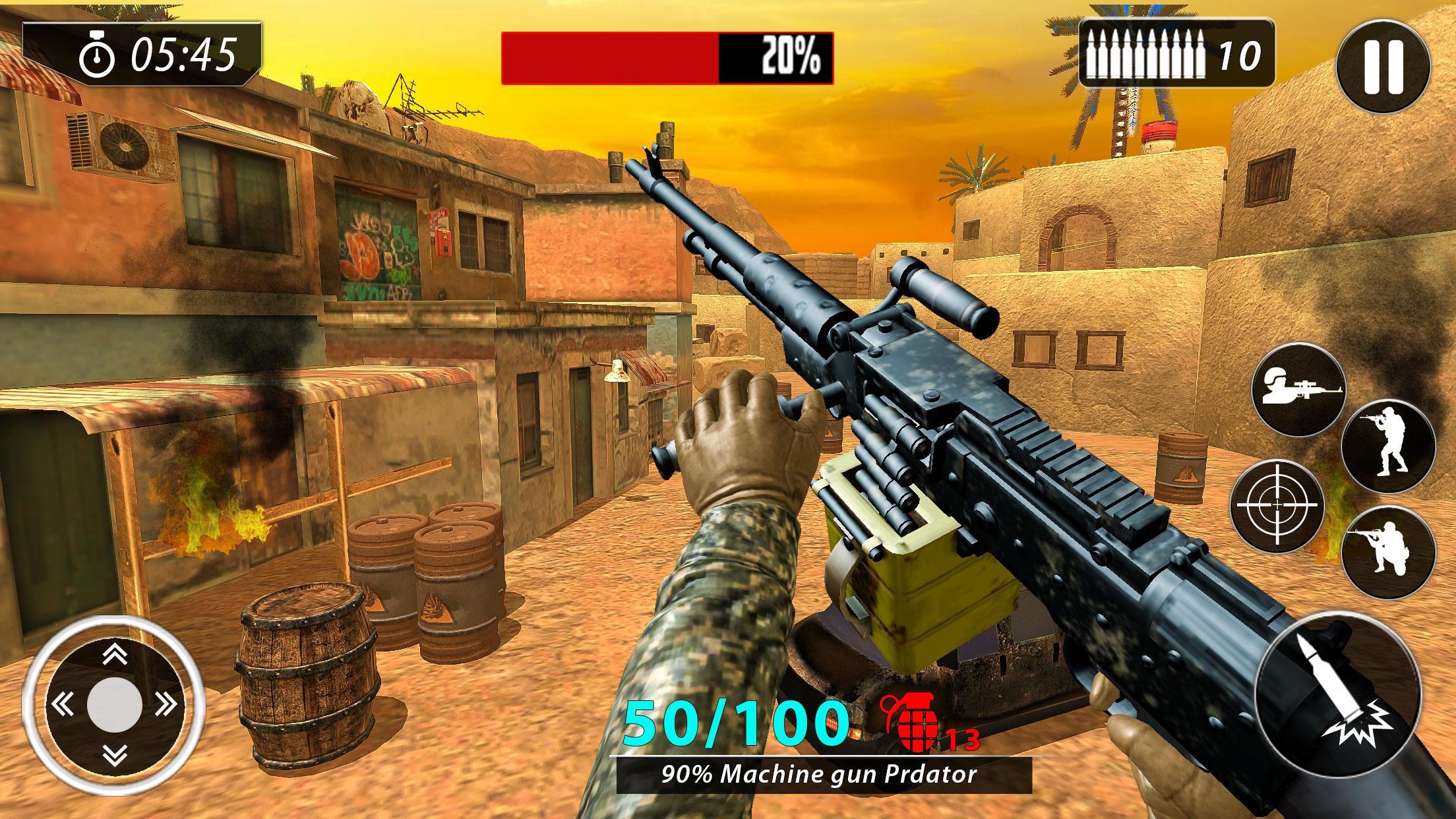 Firing Squad Free Fire Game: Free Gun Games 2020 1.2.6 Screenshot 8