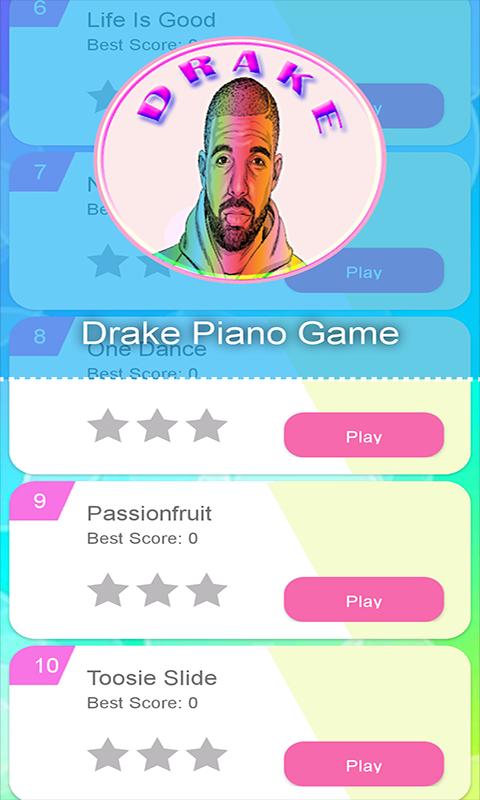 PopStar Drake New Songs Piano Magic 1.3 Screenshot 2