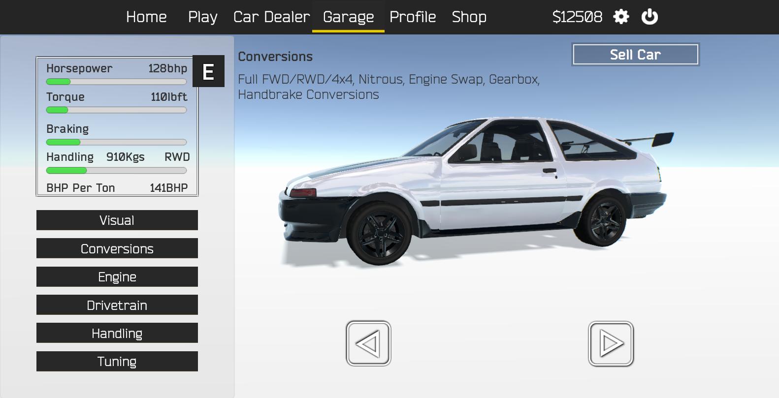Tuner Z - Car Tuning and Racing Simulator 0.9.6.2.4.6 Screenshot 1
