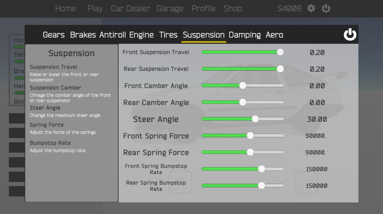 Tuner Z - Car Tuning and Racing Simulator 0.9.6.2.4.6 Screenshot 13