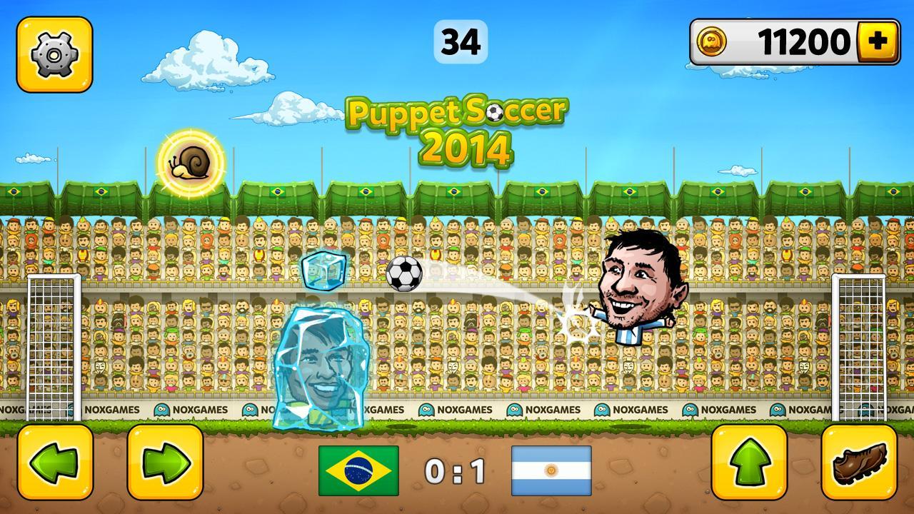 ⚽Puppet Soccer 2014 - Big Head Football 🏆 3.1.6 Screenshot 1