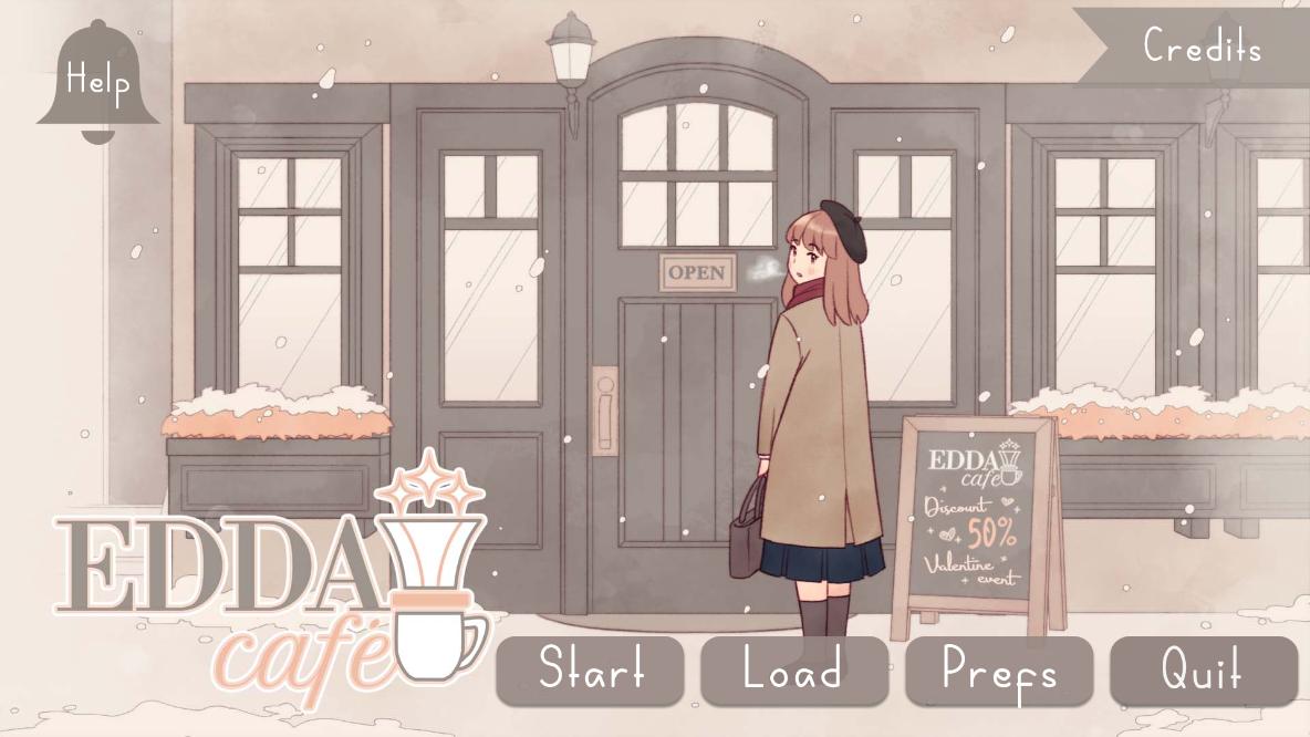 EDDA Cafe Visual Novel 1.0 Screenshot 1