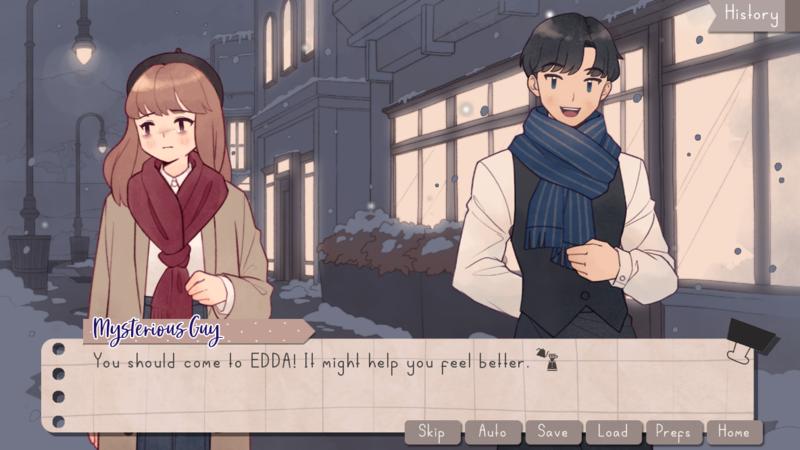 EDDA Cafe Visual Novel 1.0 Screenshot 2