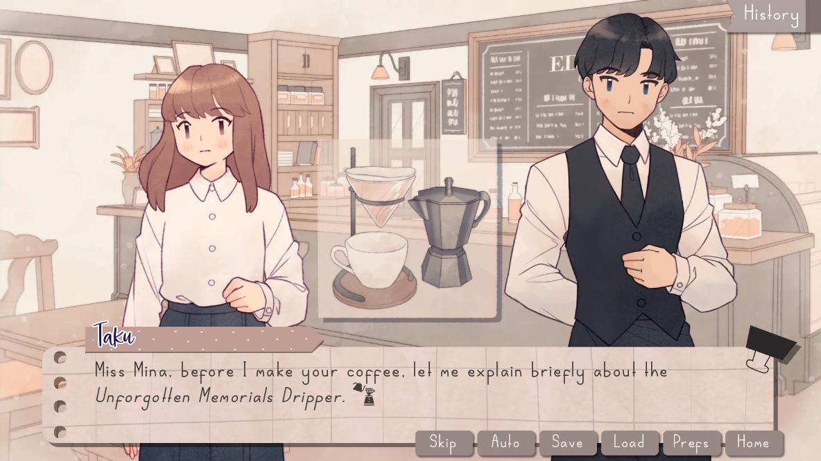 EDDA Cafe Visual Novel 1.0 Screenshot 4