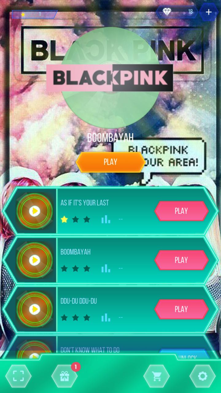 Blackpink Magic Twist-Twister Tiles KPOP Game 1.0 Screenshot 1